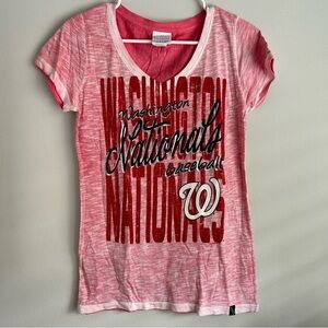 MLB Washington Nationals T-Shirt Women Size Small